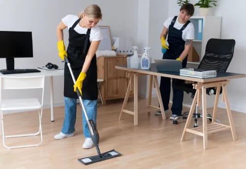 Nettoyage de bureau professionnel à Habère-Poche