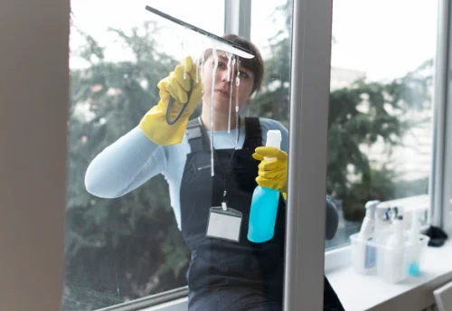 Nettoyage de vitres intérieures et extérieures à Habère-Poche